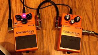 Video thumbnail for New Boss DS-1 vs Boss DS-1 Keeley Ultra Mod by shnobel