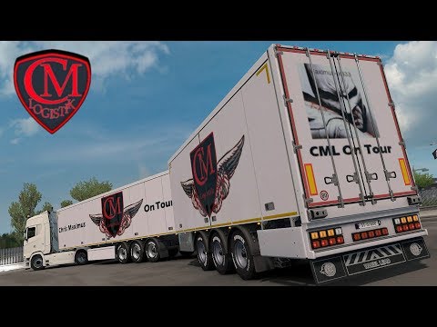 ETS2 v1.32  I Mod ▶️ CML New Trailer Skin [Deutsch/HD]