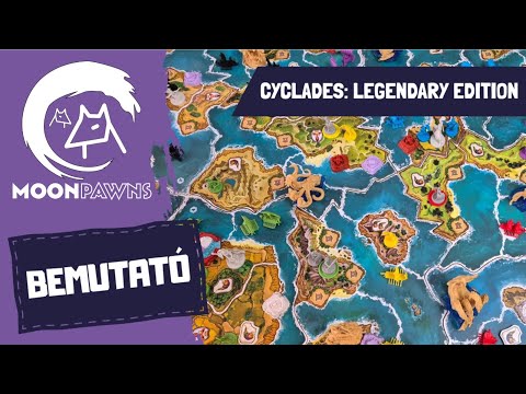 Cyclades: Legendary Edition társasjáték bemutató | Modern és antik klasszikus  - MOONPAWNS