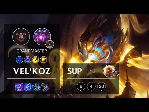 Vel'Koz Support vs Leona - EUW Grandmaster Patch 11.23