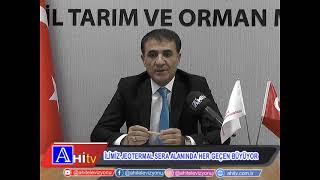 Kırşehir Tarım Ve Orman İl Müdürü Duran Seçen İlimiz Jeotermal Sera Al