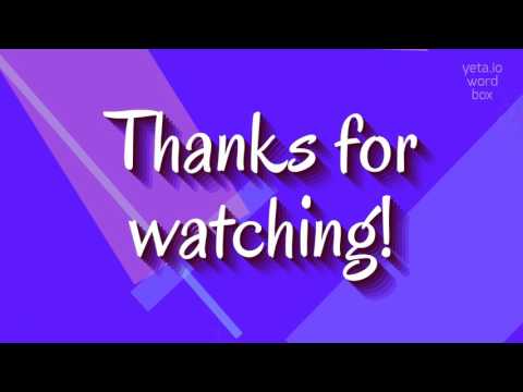 HOW TO PRONOUNCE HANEFIYEH?