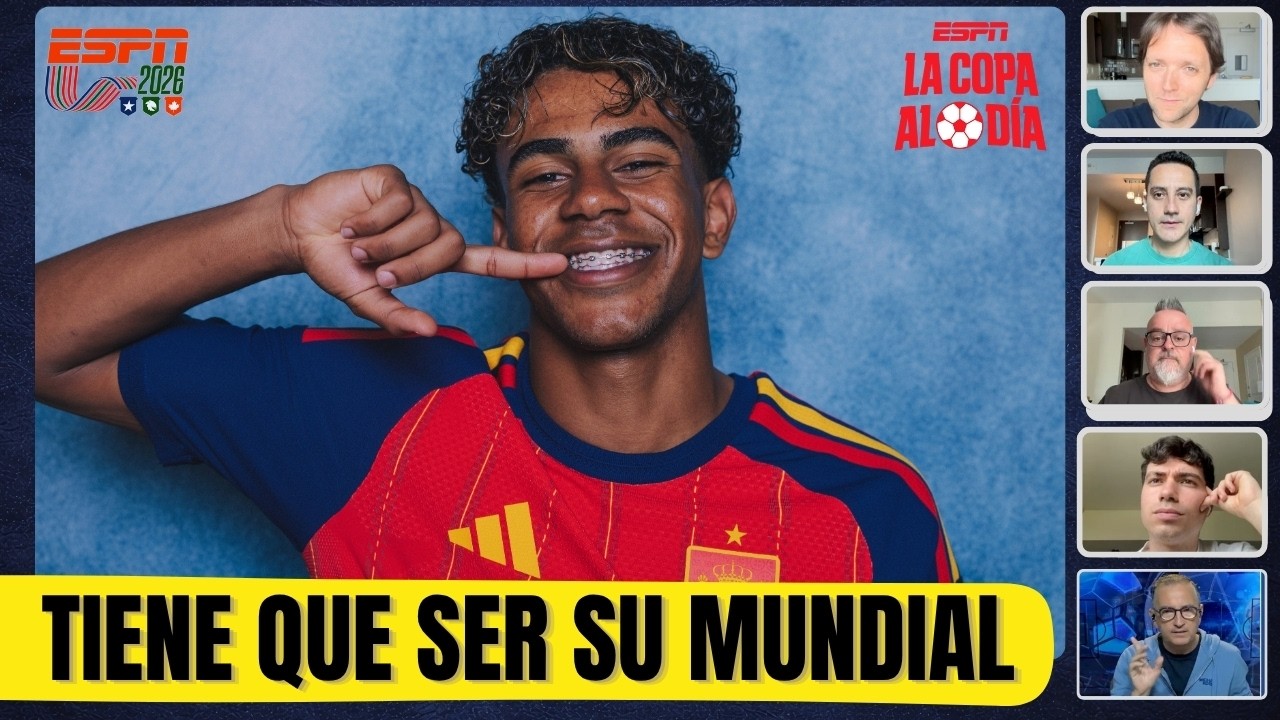 LAMINE YAMAL TIENE QUE SER FIGURA si ESPAÑA quiere ser CAMPEÓN DEL MUNDO | La Copa Al Día