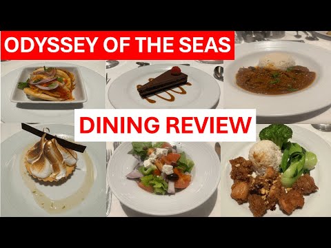 Odyssey of the Seas | Restaurant Tour & Review | October 2025