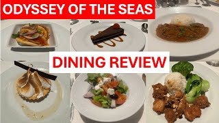 Odyssey of the Seas | Restaurant Tour & Review | October 2025