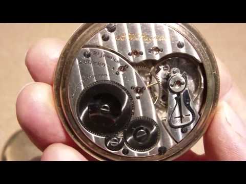 Elgin B. W. Raymond pocket watch, railroad, grade 478.
