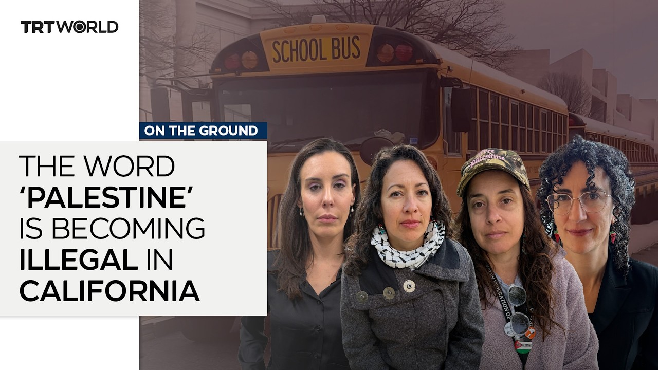 The word ‘Palestine’ is becoming illegal in California