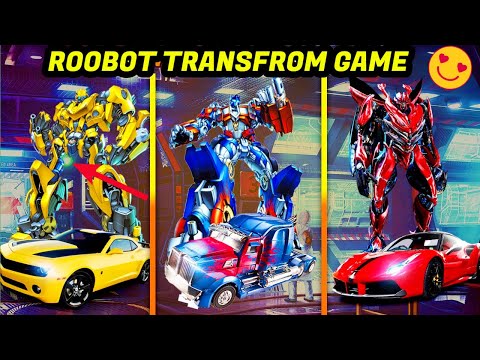 Bumblebee Multiple Transformation Jet Robot Car Bike Game 2020  Android Gameplay HD