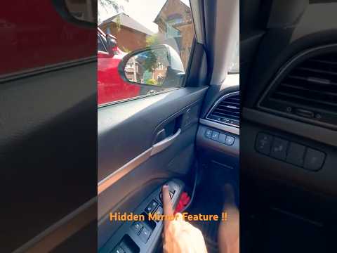 Hyundai Elantra mirror feature !!