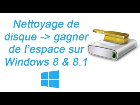 comment augmenter l'espace disque c windows