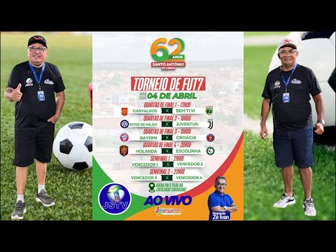 62 ANOS DE SANTO ANTONIO DE LISBOA-PI GRANDE TORNEIO DE FUT7 QUARTAS DE FINAL DIA 04 DE ABRIL 15:00