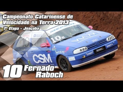 Fernando Raboch - 7ª Etapa Catarinense de Velocidade na Terra 2013 - Joaçaba