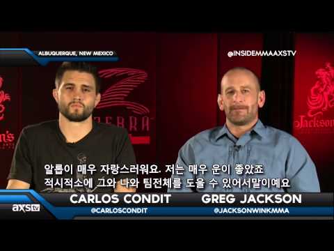 Inside MMA Greg Jackson Carlos Condit