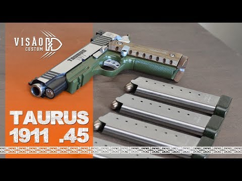 #72 1911 .45 com teflon verde