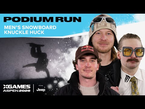 Men’s Snowboard Knuckle Huck: Top 3 Medal Runs | X Games Aspen 2026