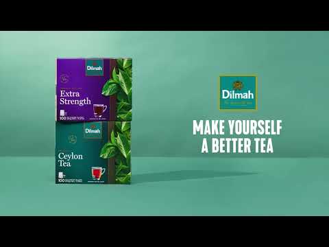 Dilmah Força Extra e Chá de Ceilão