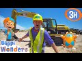 Blippi Explores An Excavator Blippi Blippi Wonders Videos For Kids