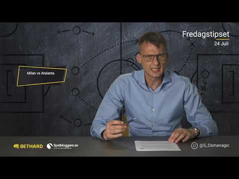 Speltips: AC Milan - Atalanta & Vitebsk - Slutsk