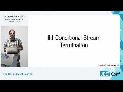 The Dark Side of Java 8 (Grzegorz Piwowarek, Poland)