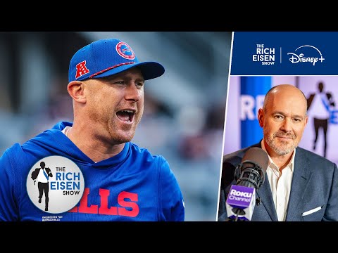 Rich Eisen Reacts to the Buffalo Bills Promoting OC Joe Brady to be Their New Head Coach