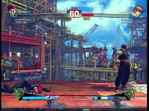 SSF4 Brunaleski (Guy) vs porkloafking (Viper)