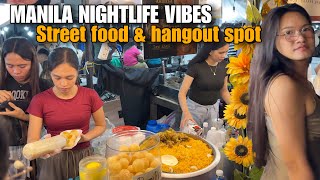 MANILA AFTER DARK | STREET FOOD AND NIGHT VIBES IN PASIG RIVER ESPLANADE [4k]