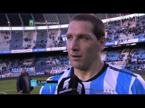 "Tenemos esperanza". Racing 0 - Belgrano 0. Fecha 19. Primera División 2015. FPT.