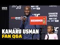 Kamaru Usman Talks Covington vs. Masvidal, Canelo Alvarez, Chimaev vs. Burns, More | UFC 272
