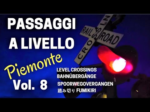 Passaggi a livello Piemonte Vol. 8 # railroad crossing # bahnübergang # 踏み切り
