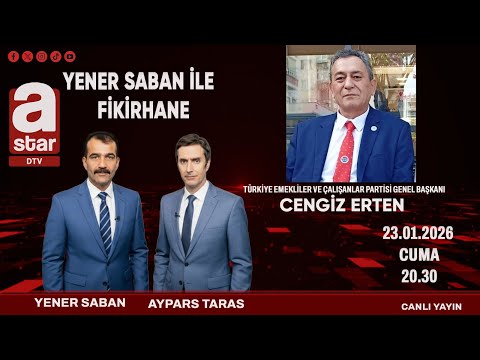 YENER SABAN İLE TÜRKİYE EMEKLİLER VE ÇALIŞANLAR PARTİSİ GENEL BAŞKANI CENGİZ ERTEN GÜNDEMİ DEĞERLENDİRİYOR