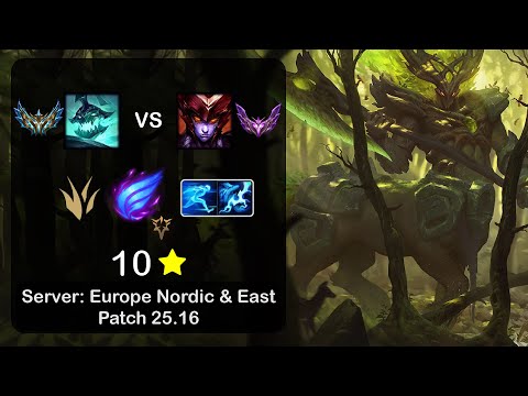Hecarim Jungle vs Shyvana - EUNE Challenger - Patch 25.16