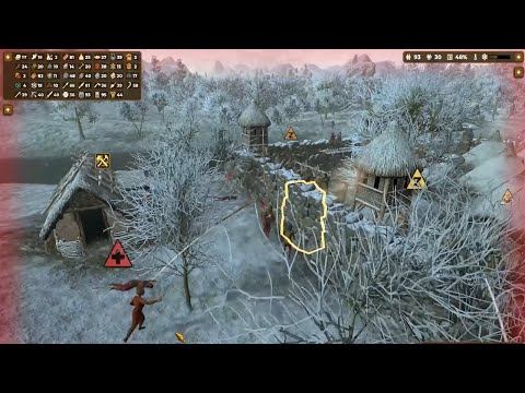 Dawn of Man - Raiders Attack When Population Less Than 100