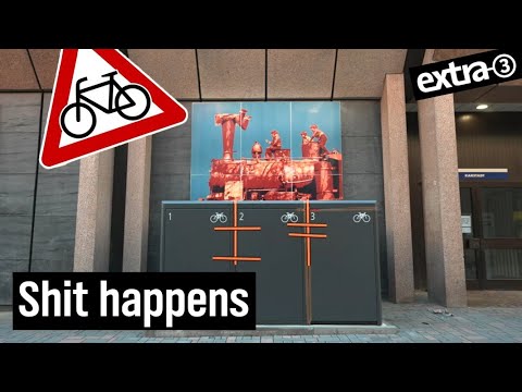 Realer Irrsinn: Fahrradboxen vor Kunst in Goslar | extra 3 | NDR