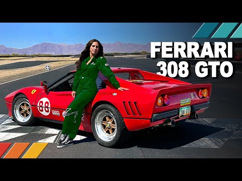 FERRARI 308 GTO: Manhandling a 288 GTO-Converted Ferrari 308 Racecar at Radford | EP43