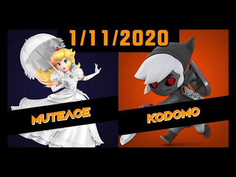 ECG Weekly 1/11/2020 - LSF - MuteAce(Peach) Vs. Kodomo(Toon Link) - SSBU