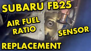 Subaru Outback 2013 and Up Air Fuel Ratio Sensor Replacement