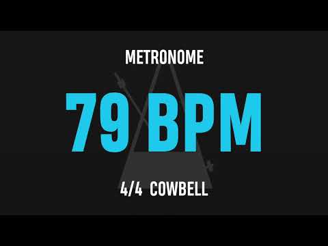 79 BPM 4/4 - Best Metronome (Cowbell)