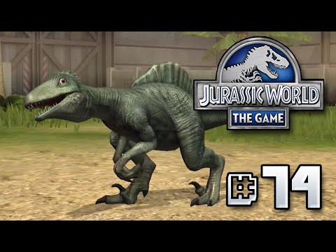 Spinoraptor! || Jurassic World - The Game - Ep 74 HD