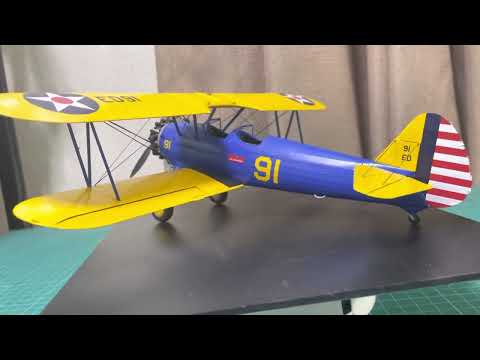 Revell 1:32 Stearman PT-17 Kaydet, kit number 03837 (Ex ICM kit)