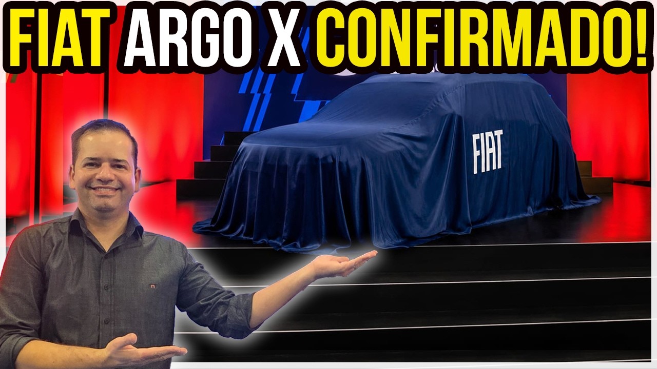 Fiat Argo X 2027: NOVO carro marca 50 Anos de Brasil