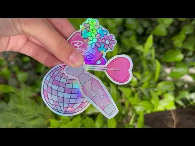 Vídeo relacionado con HUSPER Papel adhesivo holográfico arcoíris A4, imprimible, impermeable, compatible con impresoras de inyección de tinta/láser, 20 hojas