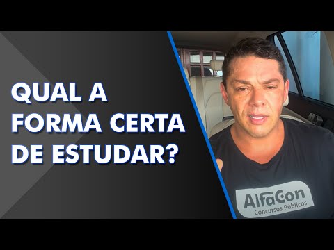 Qual a forma certa de se estudar? Evandro Guedes