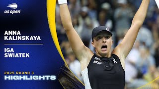 Download lagu Anna Kalinskaya vs. Iga Swiatek Highlights | 2025 US Open Round 3 mp3