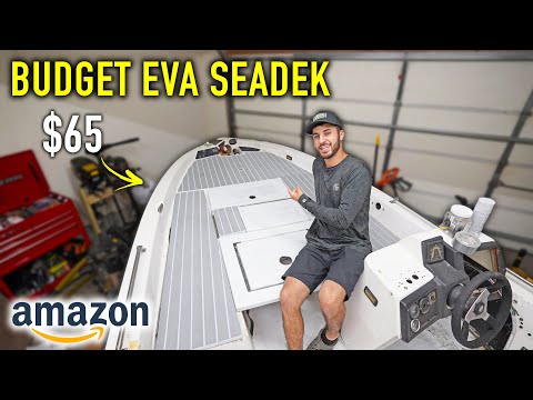 I Bought Amazon BUDGET SeaDek For MY BOAT! (Is It Worth It?)