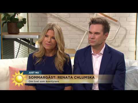 Renata Chlumska: "Jag besteg Kebnekaise med min 6-åring" - Nyhetsmorgon (TV4)