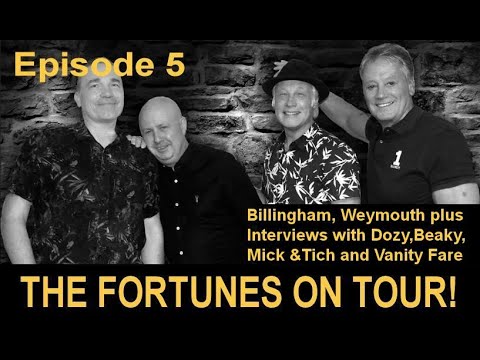 THE FORTUNES ON TOUR! - EPISODE FIVE - Sensational 60s Experience Tour - BILLINGHAM & WEYMOUTH