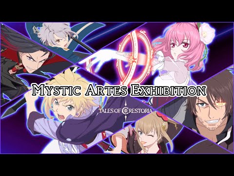 [4K]Tales of Crestoria-All Mystic Artes Exhibition