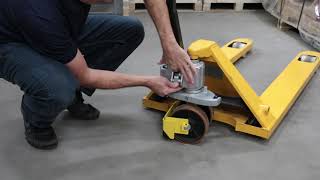 Basic troubleshooting of an AC series pallet jack
