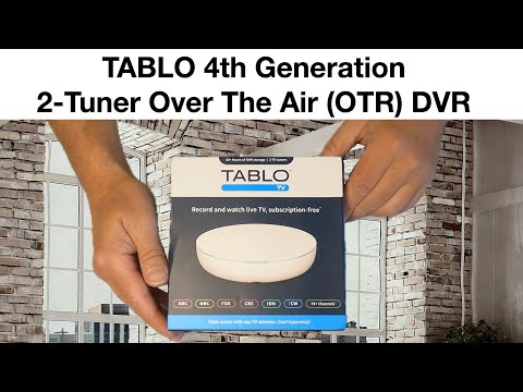 Tablo 4th Generation Over The Air (OTR) 2 TV Tuner and DVR