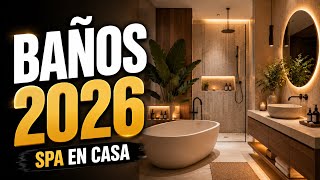 25 BAÑOS MODERNOS que parecen de HOTEL de LUJO 🛁✨